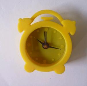 Mini children silicone alarm clock
